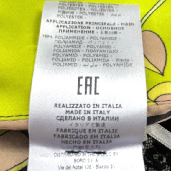 NWT ANNARITA N Made in Italy Long V-strap dress - Picture 7 of 16